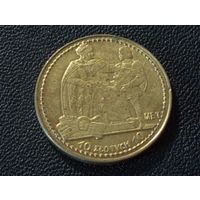 10 злотых 1925 г.( Копия золотой монеты)