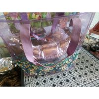 Сумка пляжная. 35 см. на 35 см. Состояние на скане.