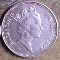 Великобритания. 2 пенса.  1994