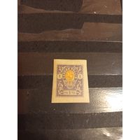 1919 Россия Гражданская война Единая Россия Деникин чистая клей наклейка герб (1-1)