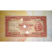 Португальский Мозамбик 100 эскудо 1958г