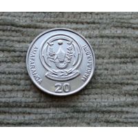 Werty71 Руанда 20 франк 2003 Кофейное дерево Кофе