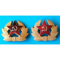 Кокарда солдатская ВС СССР,2 шт.