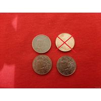 1 евроцент 1999, 2018 год Франция