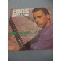 EROS RAMAZZOTTI "MUSICA E" 1988 LP GREECE SAKKARIS RECORDS  SR50043- ORIG - NM/EX+