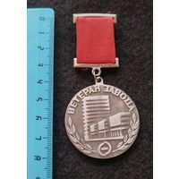 Знак. Ветеран. Брестский ордена трудового красного знамени электромезанический завод им. 25 съезда КПСС