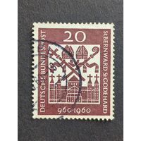 Германия 1960. 1000-летие со дня основания епископских святых Бернарда и Годехарда. Полная серия