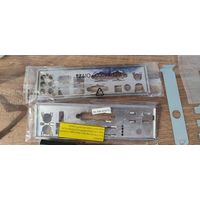 Заглушка материнской платы 2 шт новые, разные