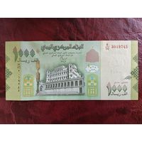 1000 риалов Йемен 2017 г.