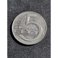 Чехия 5 крон 1993