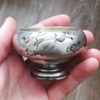 Солонка 84 проба серебро
