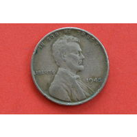 1 цент 1945 с 10 коп