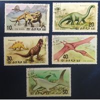 КНДР 1991 динозавры.