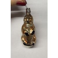 Елочная игрушка медведь СССР