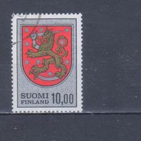 [2172] Финляндия 1974. Герб. Гашеная марка.
