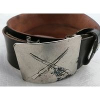 Ремень с пряжкой ВОХР, СССР. Редкий. Как есть.