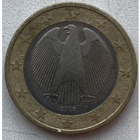 Германия 1 евро 2002 г. A