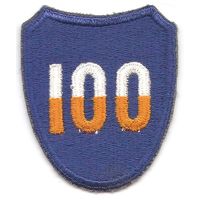 Нарукавный знак 100-й пехотной дивизии армии США