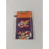 Обертка от жевательной резинки.