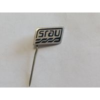 Значок srau тяжелый металл