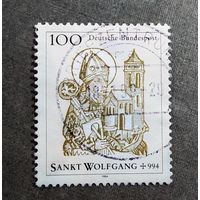 Марка Германия 1994 год 1000 лет со дня смерти Святого Вольфанга