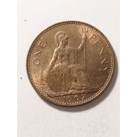 Великобритания 1 пенни 1967