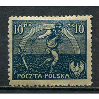 Польша - 1921 - Сеятель 10M - [Mi.158] - 1 марка. MH.  (Лот 60Gu)-T4P3