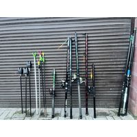 7 удочек + 7 катушек + 3 сигнализатора + мелочёвка