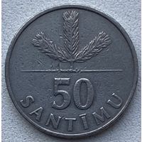 Латвия 50 сантимов 1992 г.