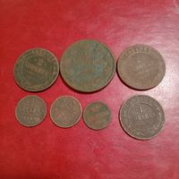 Большой лот монет РИ сборный, сборные лоты выставляются на пару часов