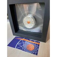 20 рублей 2021 Баскетбол. Летние виды спорта. в футляре!