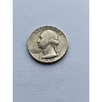 25 центов 1965 г., США