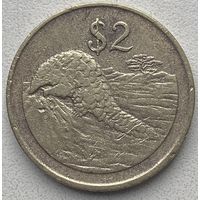 Зимбабве 2 доллара 1997 г.