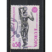 Франция 1974 Вып Европа Огюст Роден Бронзовый век #1869