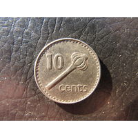 Фиджи.10 центов.1996. С 20 копеек. Распродажа коллекции. Смотрите другие лоты.