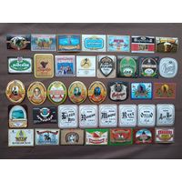 Недорого белорусские пивные этикетки всего по 3 р. за штуку, ю-907-8 (3811)