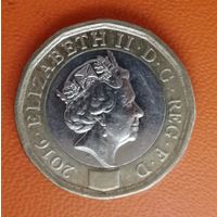 Великобритания 1 фунт 2016 г., UC# 9