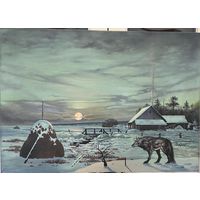 Картина "Восход луны"