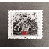Марка Германия 1987 год 300 лет со дня рождения Бальтазара Неймана