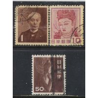 Япония 1952 Барон Маэдзима Хисока основатель японской почты Богиня милосердия Каннон Мироку Босацу храма Чугу-дзи Нара Стандарт Полная #582-4