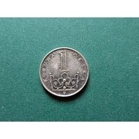 1 крона Чехия.