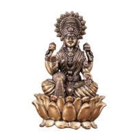 Статуэтка Лакшми Богиня благополучия, богатства, удачи и счастья Бронза Индия