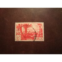 Французский протекторат Марокко 1947 г.Марракеш.Финиковые пальмы./08а/