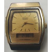 Редкие часы "Seiko" dual time