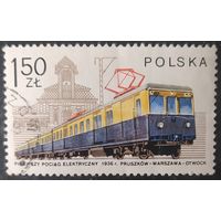 Польша 1978 1 из 8м, электричка.