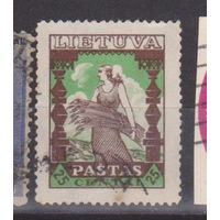 Литва 1934 год  лот 6 С НАДПЕЧАТКОЙ