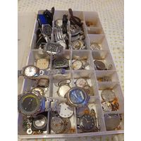 Часы запчасти, распродажа, с рубля,три дня