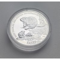 Серебро Березенский биосферный заповедник. Бобр (Бабёр)