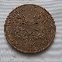 10 центов 1971 г. Кения