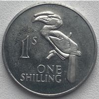 Замбия 1 шиллинг 1964 г.